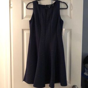 Dark blue dress